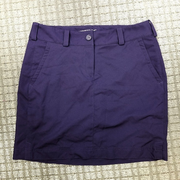 🌺 4/$20 Nike Purple Dri-Fit Skort Tour Performance Golf 🌺 - Picture 5 of 7